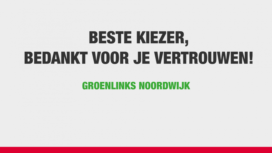 GroenLinks Noordwijk De Zilk Noordwijkerhout verkiezingen